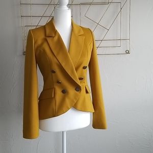 Willow & Clay Gold/Yellow Blazer (Size XS)